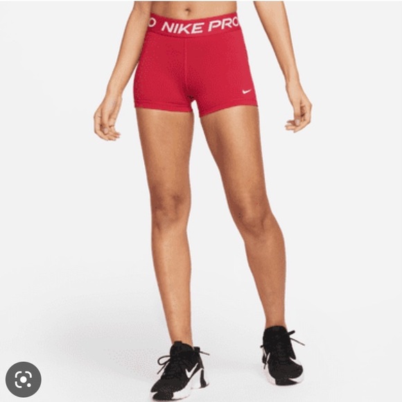 NIKE PRO BIKE SHORTS NEON STRETCH SPANDEX WORKOUT BIKE SHORTS S - Picture 7 of 10